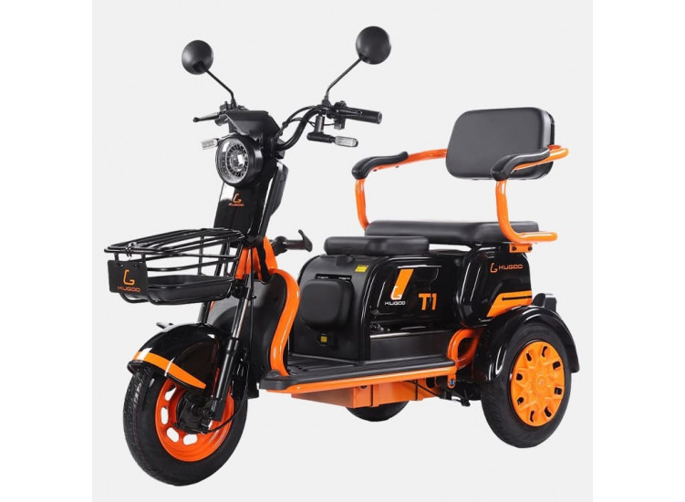 Электровелосипед Рикша Kugoo T1 трехколесный
